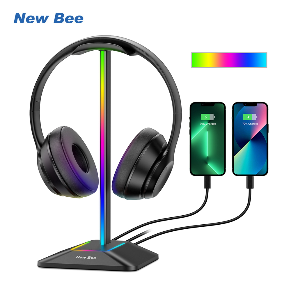 Gaming Headset Rgb - 新しい Bee Z8 RGB ヘッドフォンスタンドホルダー 2