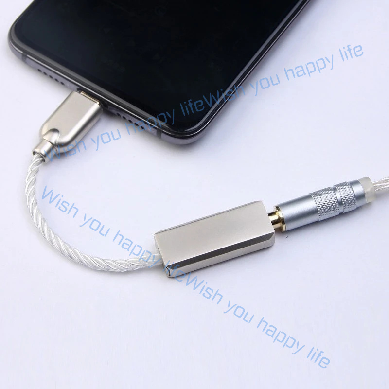Usb C Earphone - HA14 USBC オス - 3.5 ミリメートルメスケーブル携帯電話イヤホンパワーアンプ
