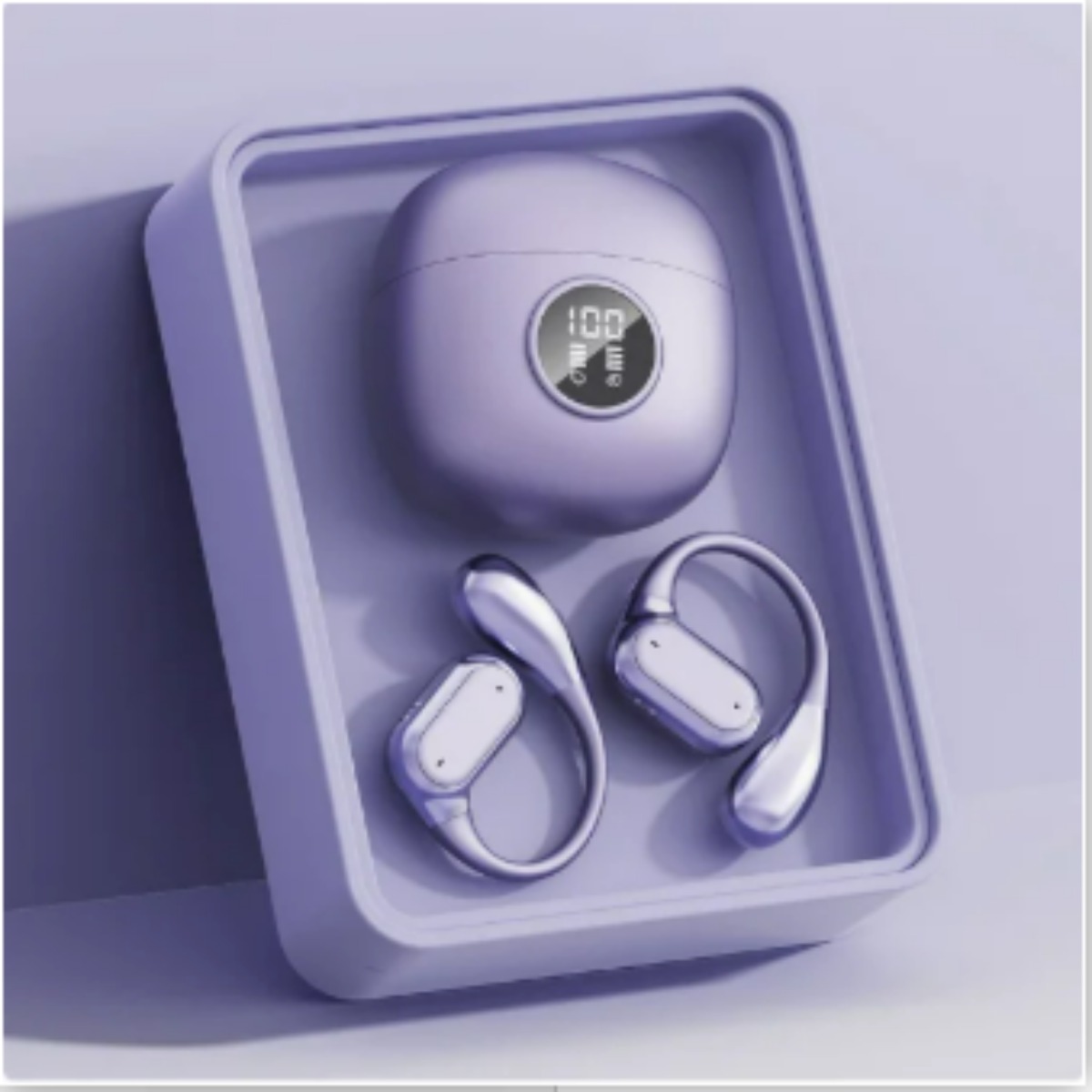 Wireless Earbuds Tws - レノボ Bluetooth 5.4 イヤーフックヘッドフォン TWS ワイヤレスイヤホン