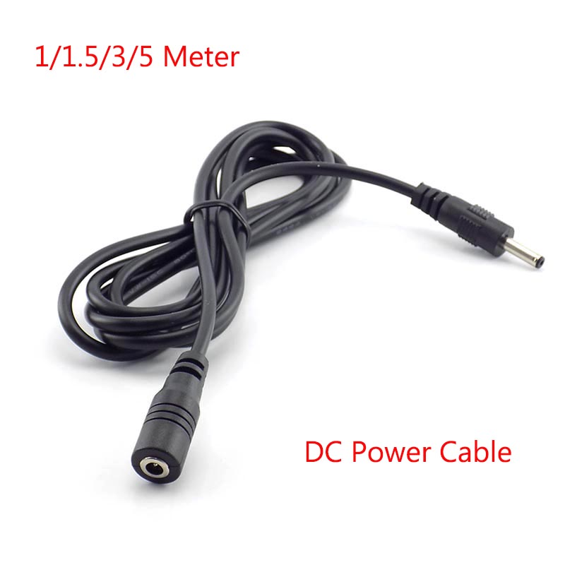 Cable Extension 3.5 - DC電源ケーブル延長,オスおよびメスケーブル用,1/1x3/5mm,5v 2a,セキュリティカメラ用