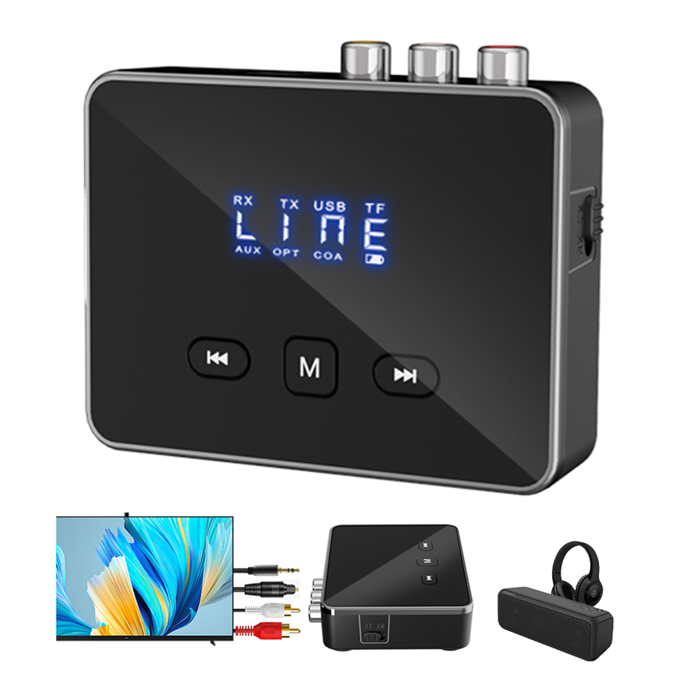 Bluetooth Adapter Receiver - BT 5.4 トランスミッター レシーバー AUX 3.5mmジャック