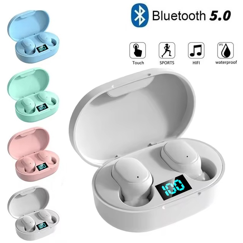 Wireless Earbuds Tws - A6S TWS イヤホンワイヤレス Bluetooth ヘッドセットタッチコントロールイヤホン HD