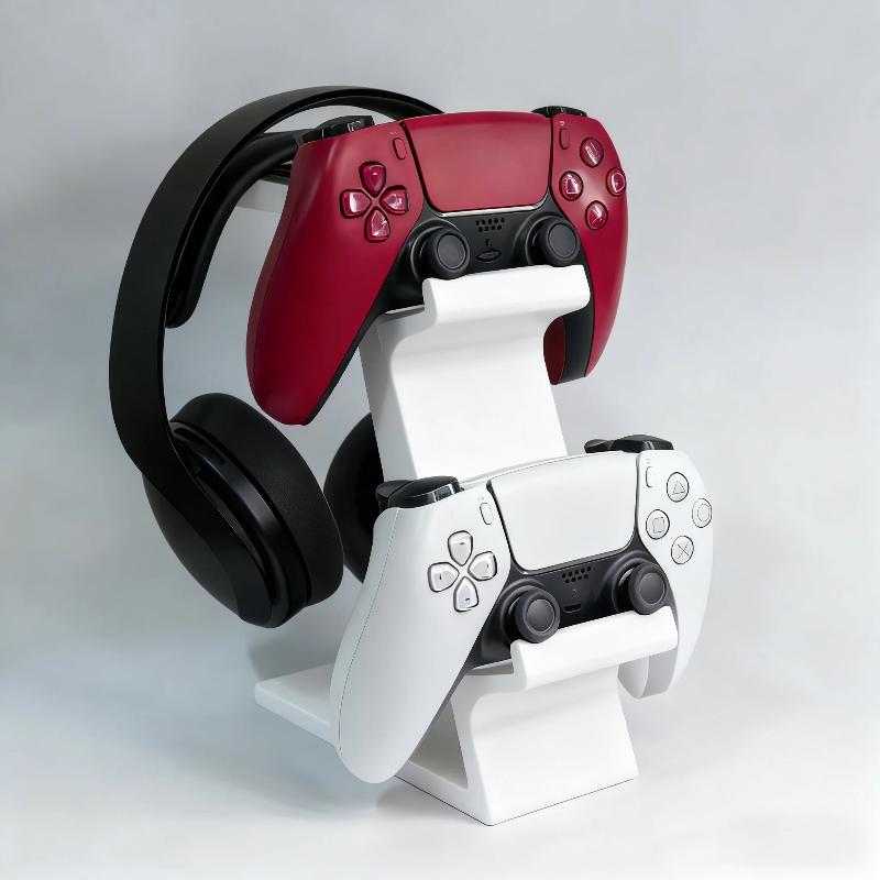 Headphone Stand Desk - ● 3-in-1 コントローラースタンド デスク用 ヘッドセットホルダー付き ゲームオーガナイザー