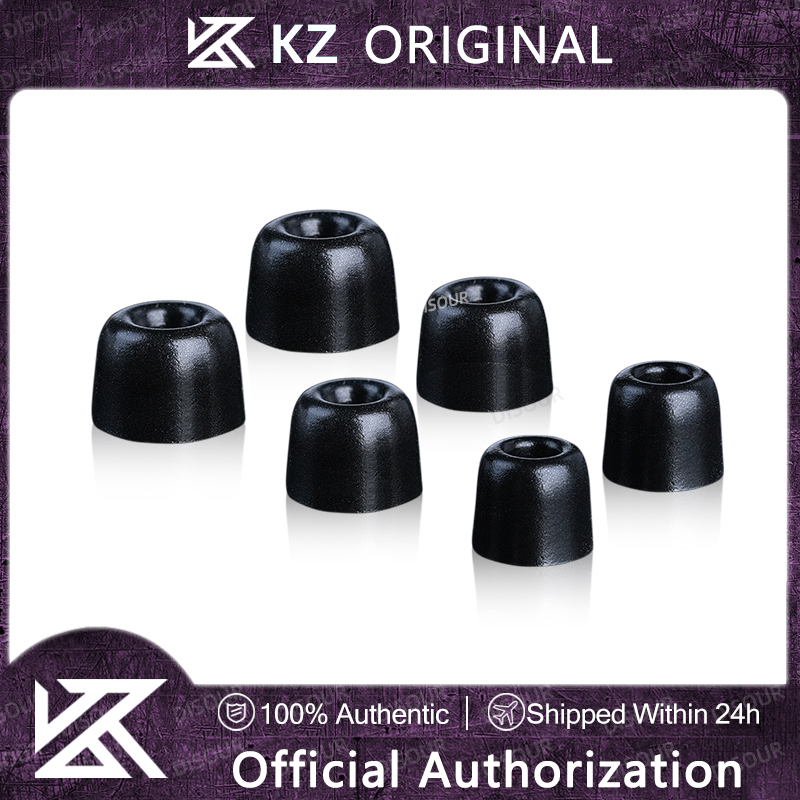 Earphone Foam Tip - KZ-FT01 メモリーフォームイヤーチップ ノイズアイソレーションイヤーチップ インイヤーヘッドフォン用 S/M/L サイズ