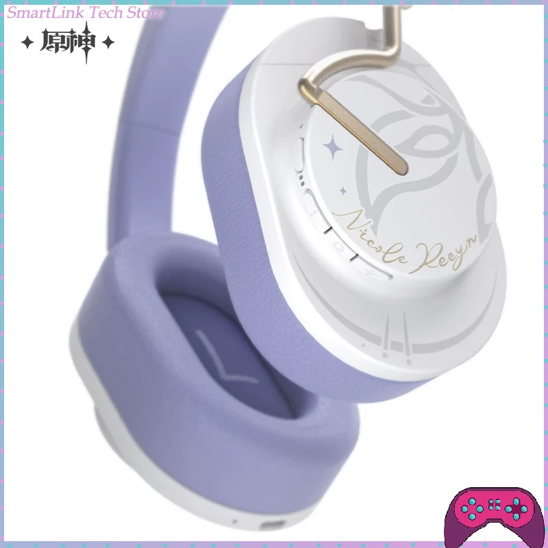 Noise Cancelling Headphone - 【原神】ニコール・ノイズアンドサイレンス・ドゥエルインハート ヘッドバンド型ヘッドホン BluetoothノイズキャンセリングHIFIイヤホン ギフト