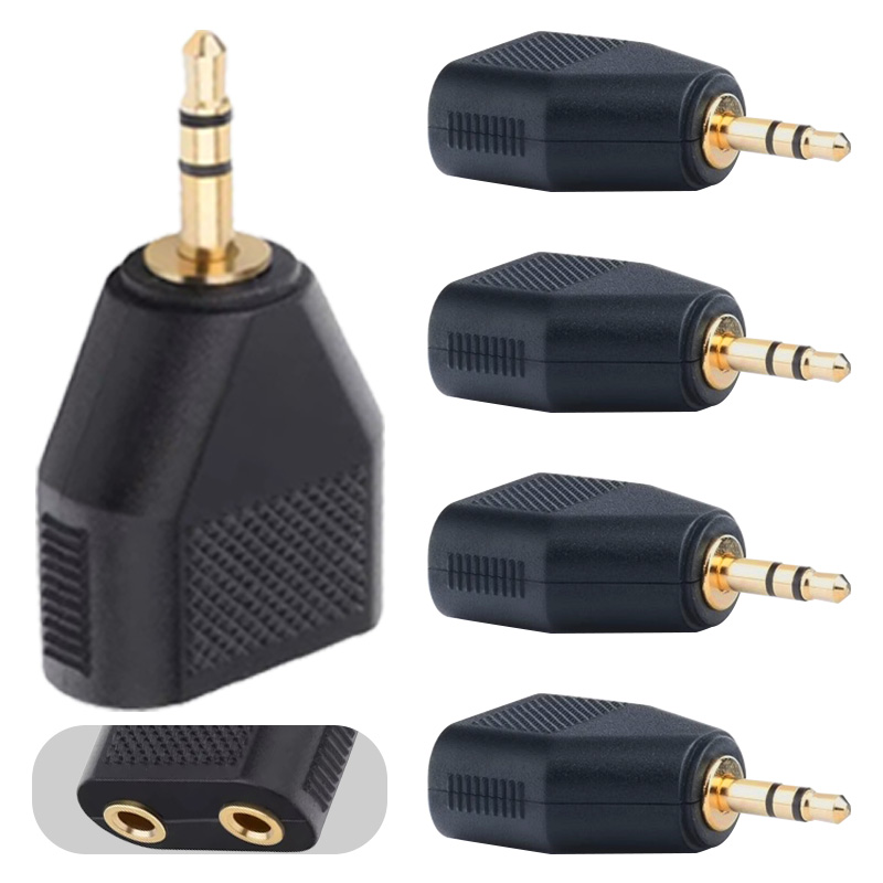Audio Splitter Y - 2/4/8 個 3.5 ミリメートルステレオメスジャックオスプラグソケット Y 字型オス