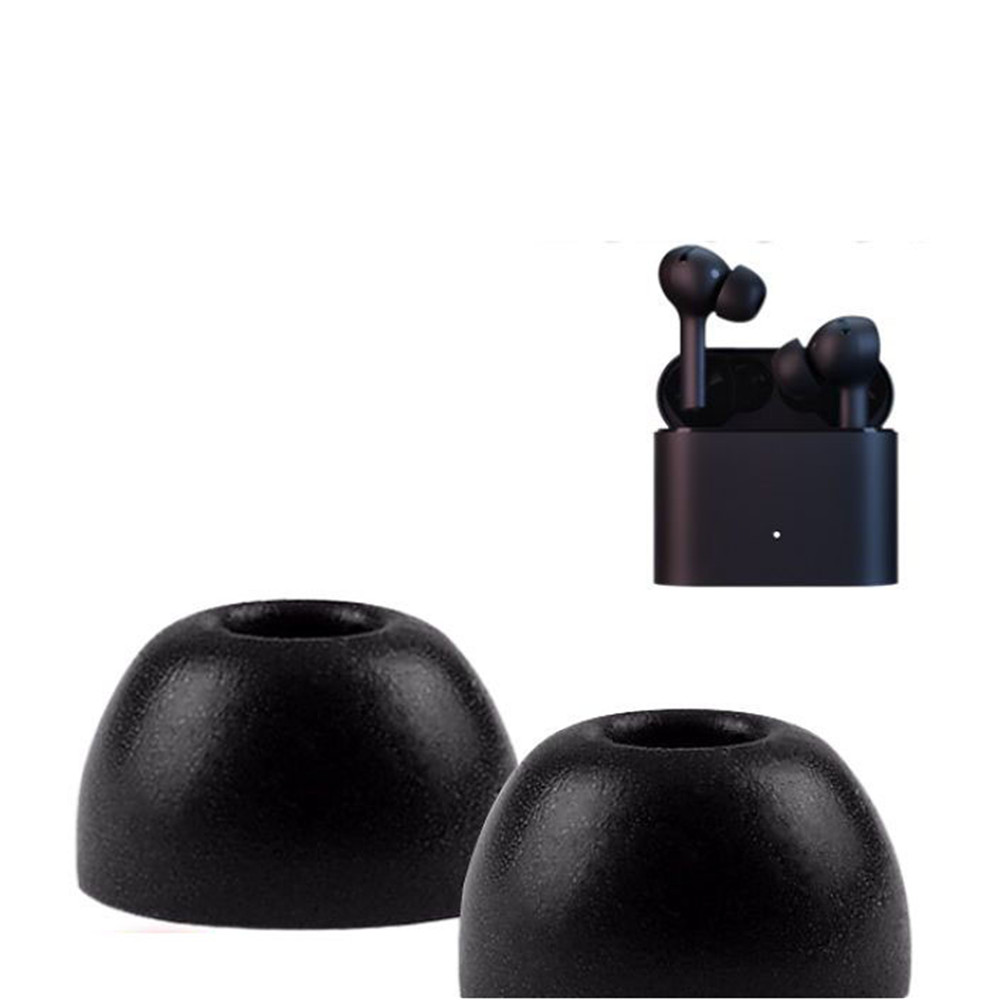 Earphone Foam Tip - Xiaomiair 2 pro用の2つの交換用イヤホンのヒント,ワイヤレスイヤホンカバー,イヤホンアクセサリー