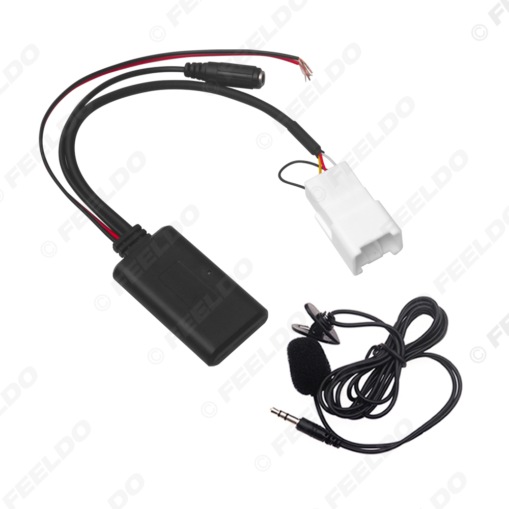 FEELDO 1PC 車 5Pin ワイヤレス Blueto - Bluetooth Adapter Receiver のレビューと価格