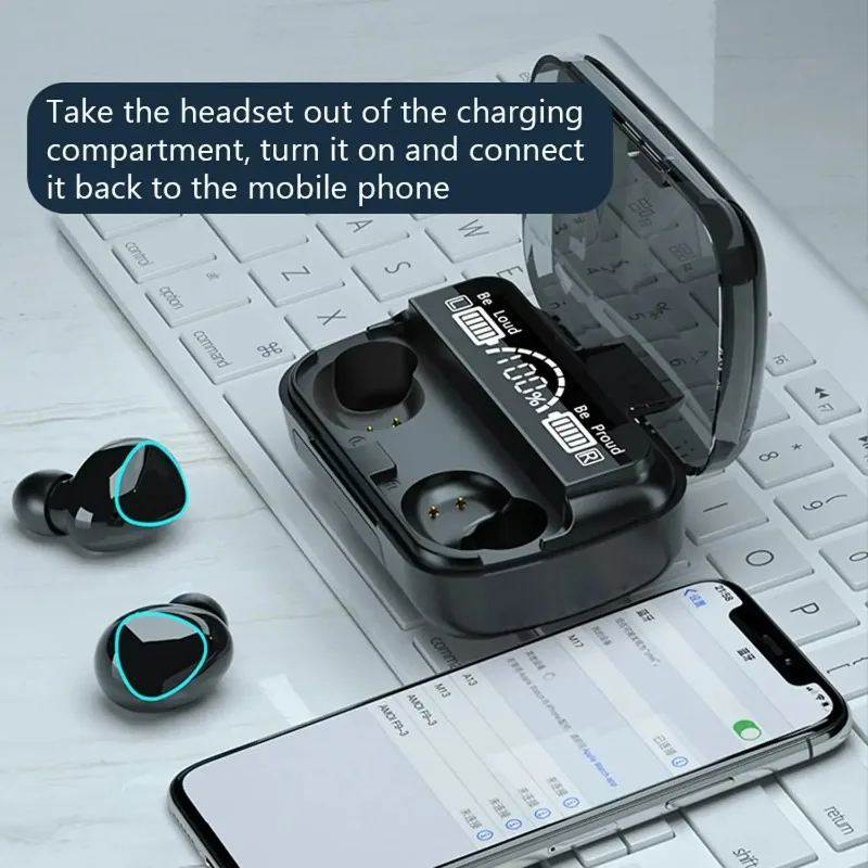 M10 TWS Bluetooth 5.3 ヘッドフォン 3 - Bluetooth Headset On Ear のレビューと価格