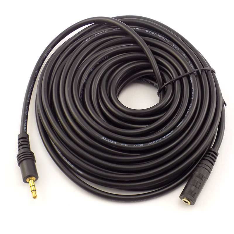 1.5/3/5/10 メートル 3.5 ミリメートルステレオ - Cable Extension 3.5 のレビューと価格