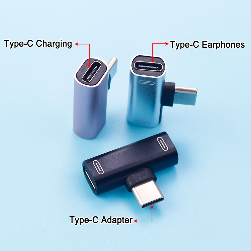 1/2個入り 3in1 USB C - Type-Cアダプタ - Usb C Earphone のレビューと価格