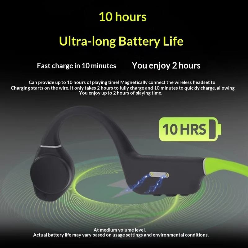クリエイティブなアウトライナー型防水骨伝導イヤホン、低遅延ワ - Sports Earphone Hook のレビューと価格
