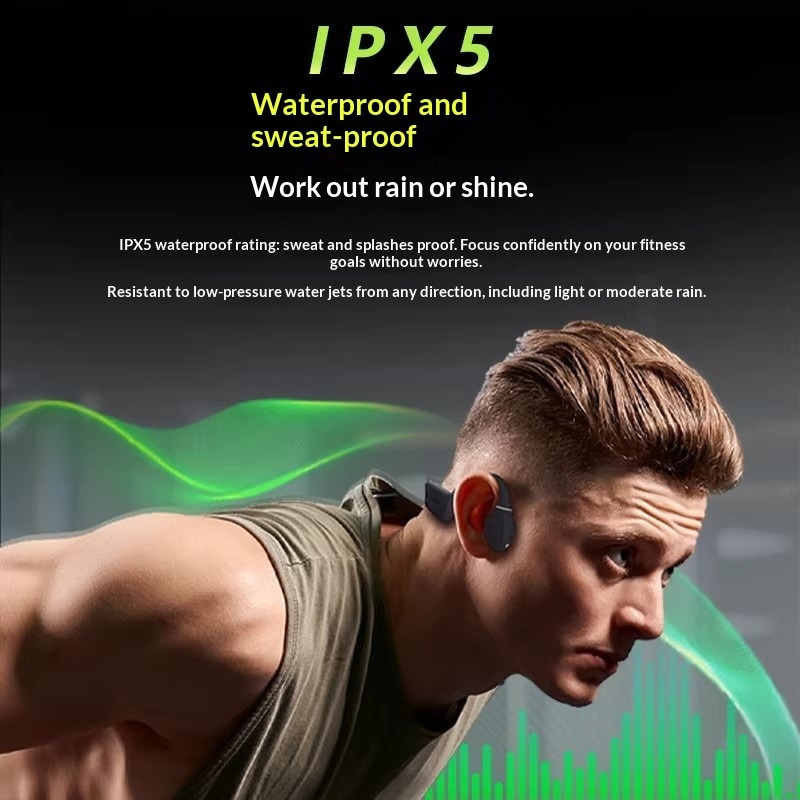 クリエイティブなアウトライナー型防水骨伝導イヤホン、低遅延ワ - Sports Earphone Hook のレビューと価格