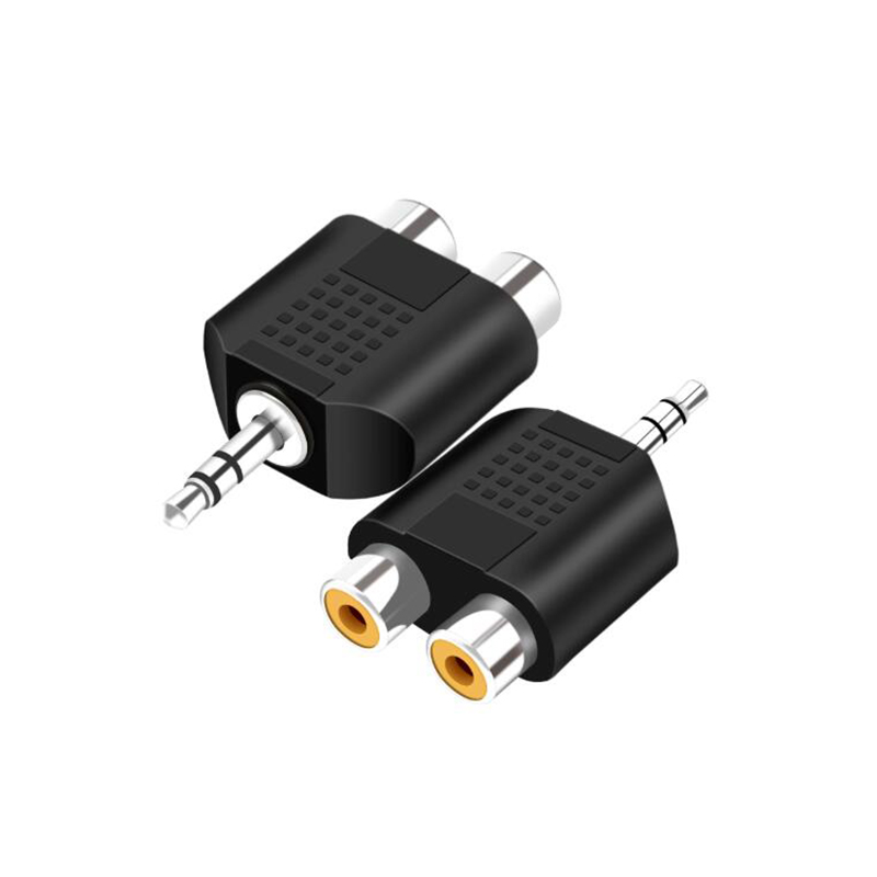 1/2/4個入り 3.5mmジャックステレオAUXオス-2  - Earphone Splitter Jack のレビューと価格