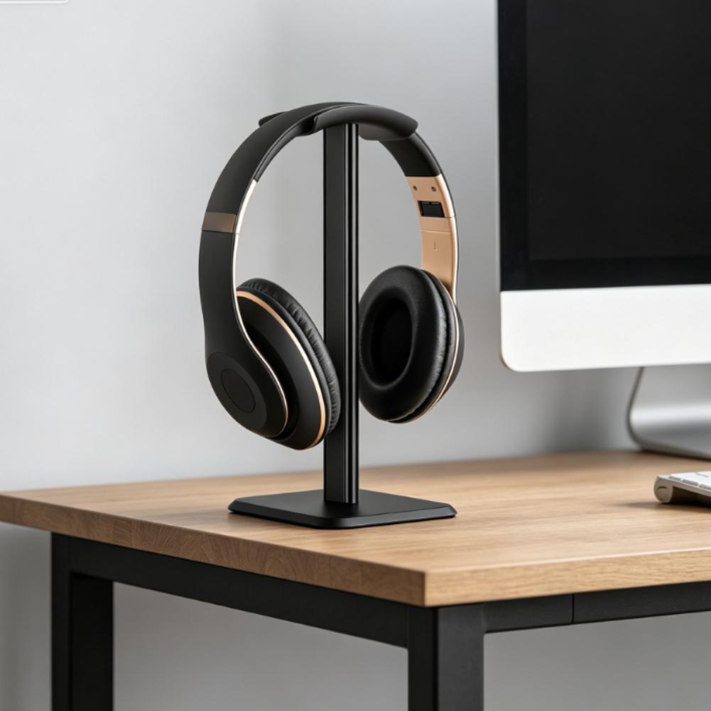 ユニバーサルモダンデスクトップヘッドフォンスタンドデスクトッ - Headphone Stand Desk のレビューと価格