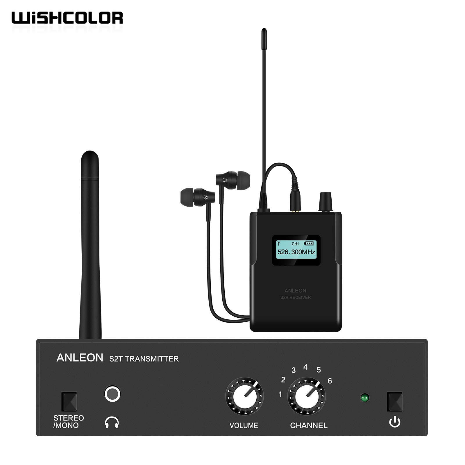 Wishcolor anleon s2 526-535mhz - In Ear Monitor Iem のレビューと価格