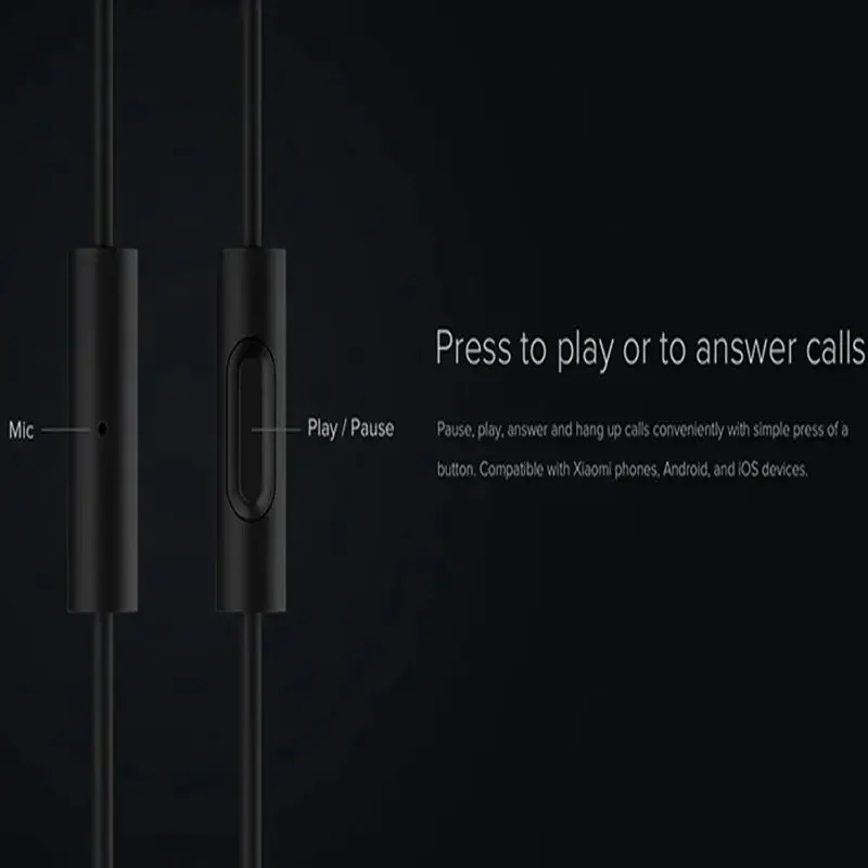 Xiaomi シングルダイナミックイヤホンインイヤー 3.5 - Wired Earphone Mic のレビューと価格