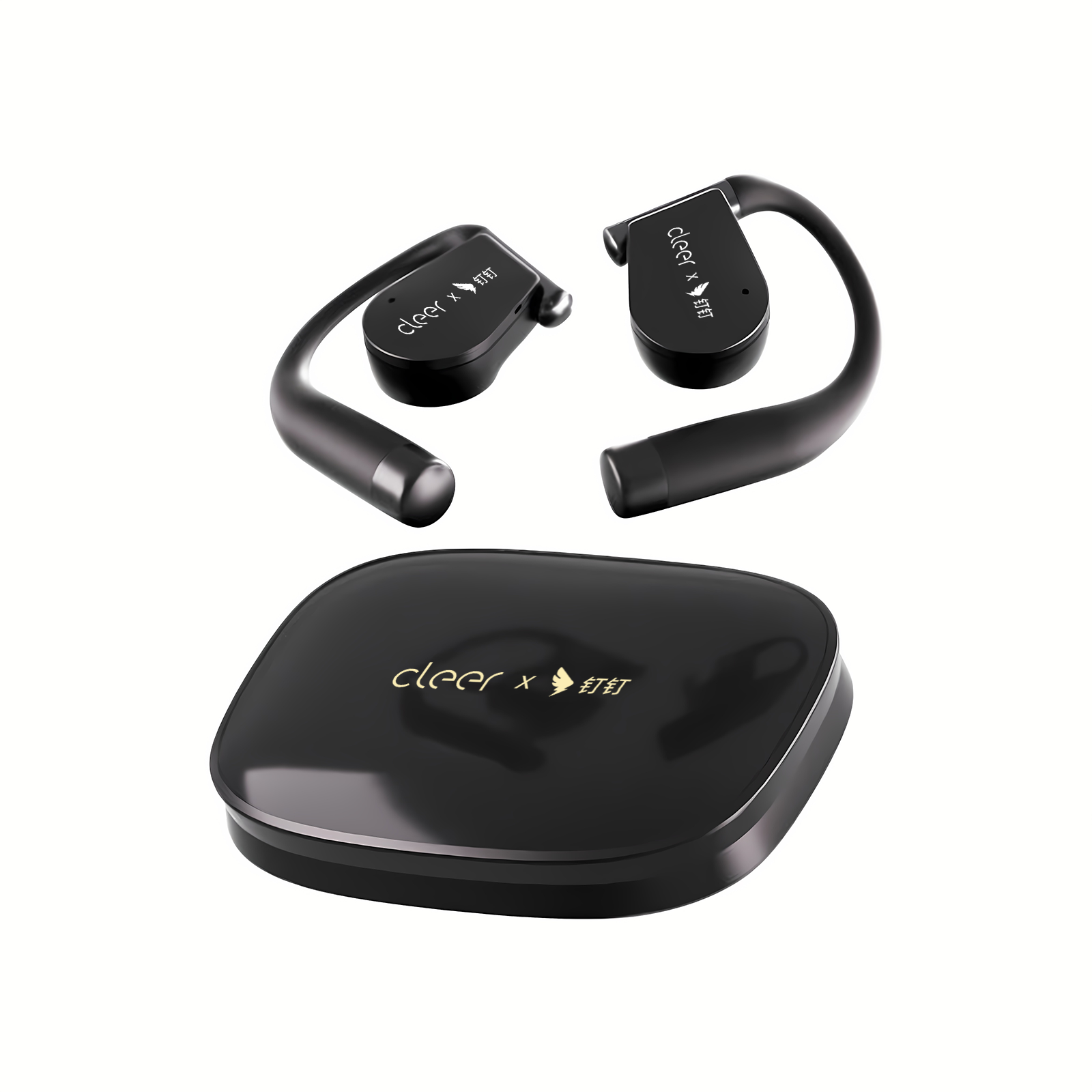 DingTalk H1 AIイヤホン、オープンイヤー録音＆リ - Earbuds Charging Case のレビューと価格