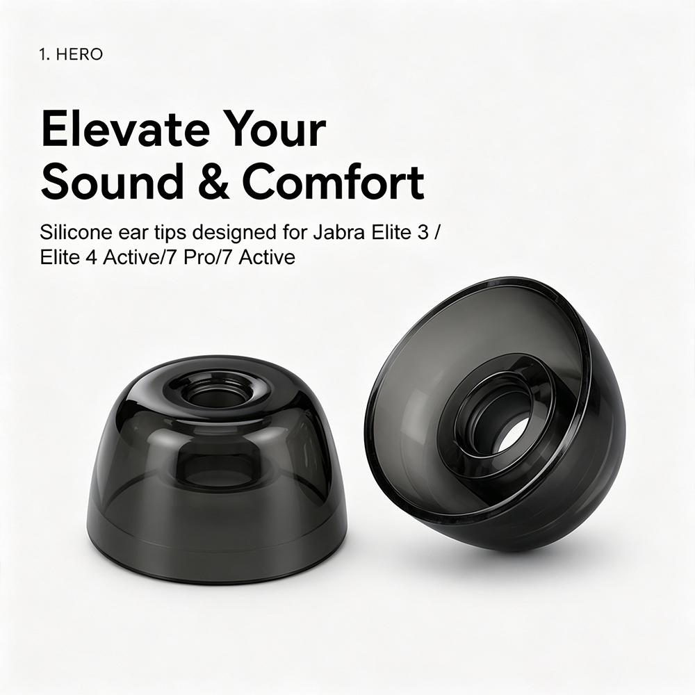 XDcase 3 ペア入り 1 つの交換用シリコンイヤーチッ - Earphone Foam Tip のレビューと価格