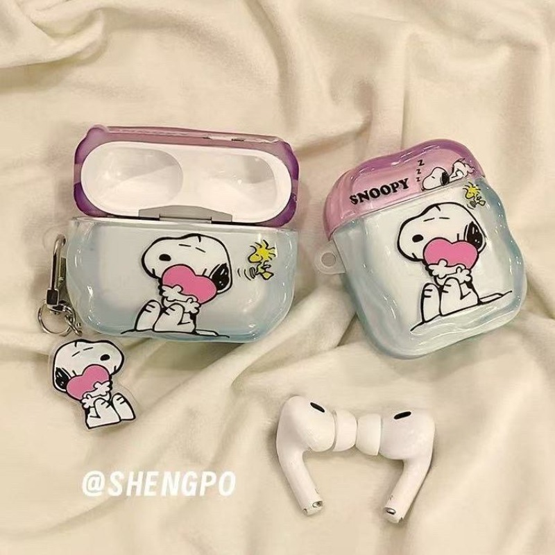 アニメスヌーピーヘッドセットケースは、Airpodspro2 - Bluetooth Headset On Ear のレビューと価格