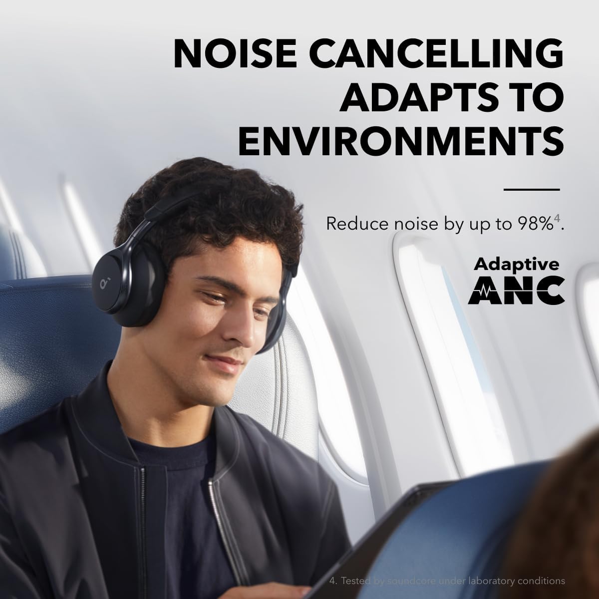 アクティブノイズキャンセリングヘッドホン、2倍強力な音声低減 - Noise Cancelling Headphone のレビューと価格