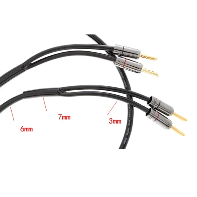 Y スプリッターチューブスリーブスピーカーオーディオケーブル - Audio Splitter Y のレビューと価格