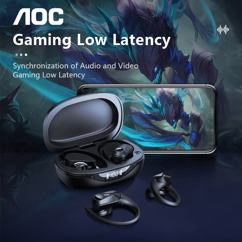Choice AOC スポーツ ヘッドセット ワイヤレス B - Wired Earphone Mic のレビューと価格