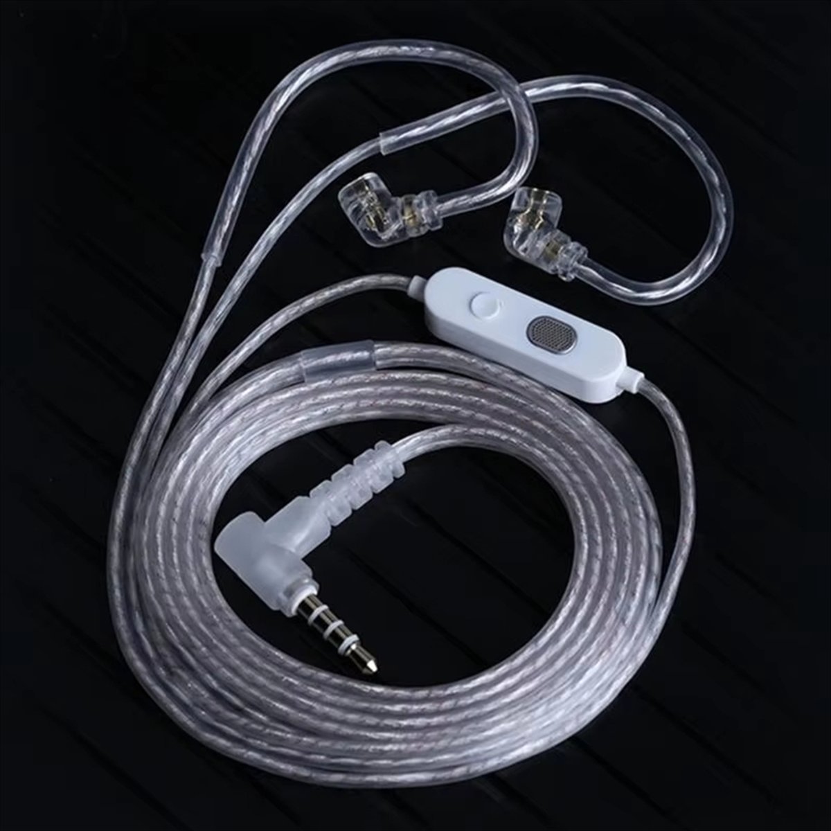 ABAN ヘッドフォンコード M2 デュアルマイク銀メッキケ - Wired Earphone Mic のレビューと価格