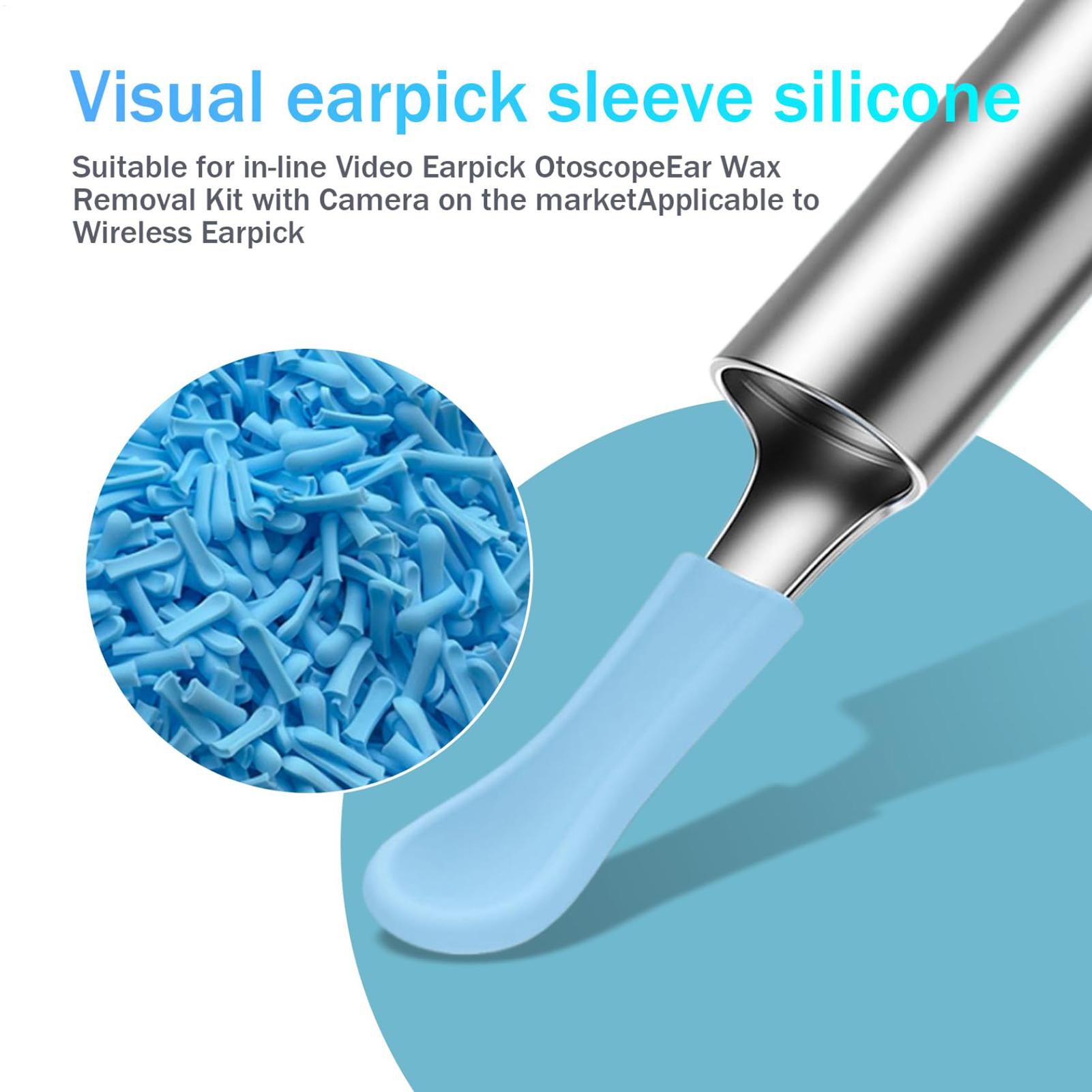 シリコン製耳かきチップ 耳垢除去交換ヘッド 再利用可能な耳カ - Silicone Ear Tip Replacement のレビューと価格
