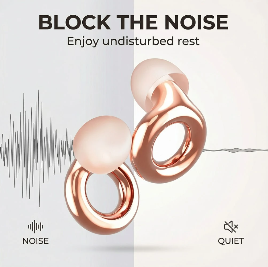 シリコン製ノイズキャンセリング耳栓、真新しい電気メッキ加工、 - Silicone Ear Tip Replacement のレビューと価格