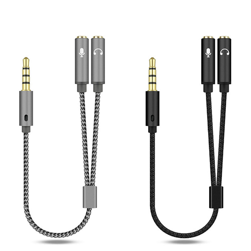 イヤホン用Yジャックオーディオスプリッター、オスからメス2個 - Earphone Splitter Jack のレビューと価格