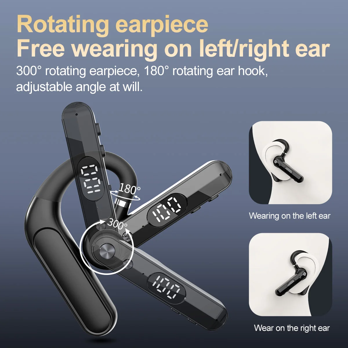 ワイヤレス Bluetooth ヘッドフォン マイク付きイヤ - Bluetooth Headset On Ear のレビューと価格