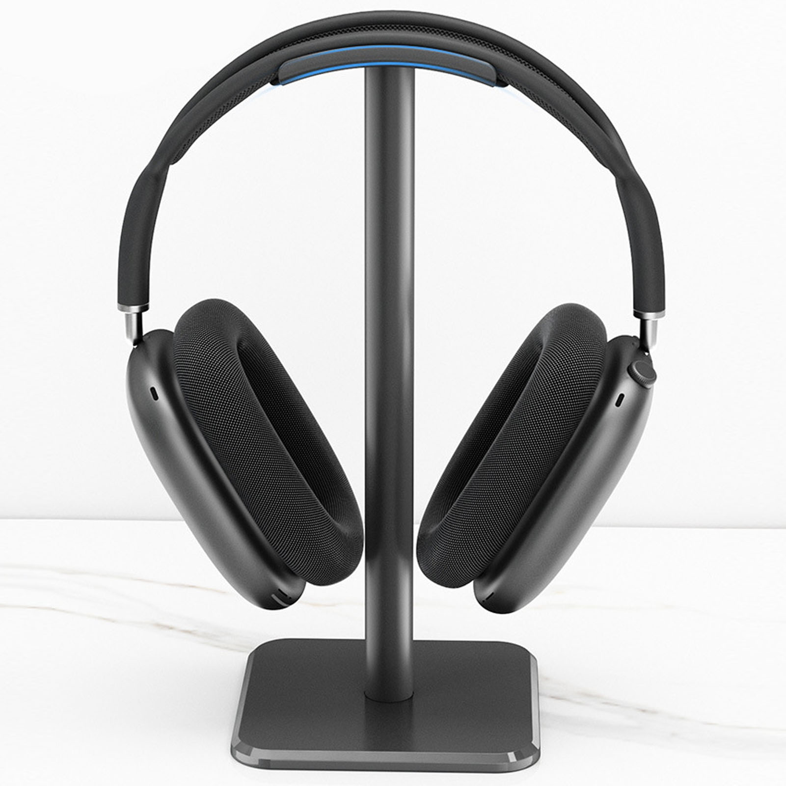 ヘッドフォンスタンド 角丸コーナー 滑り止めベース TPUト - Headphone Stand Desk のレビューと価格