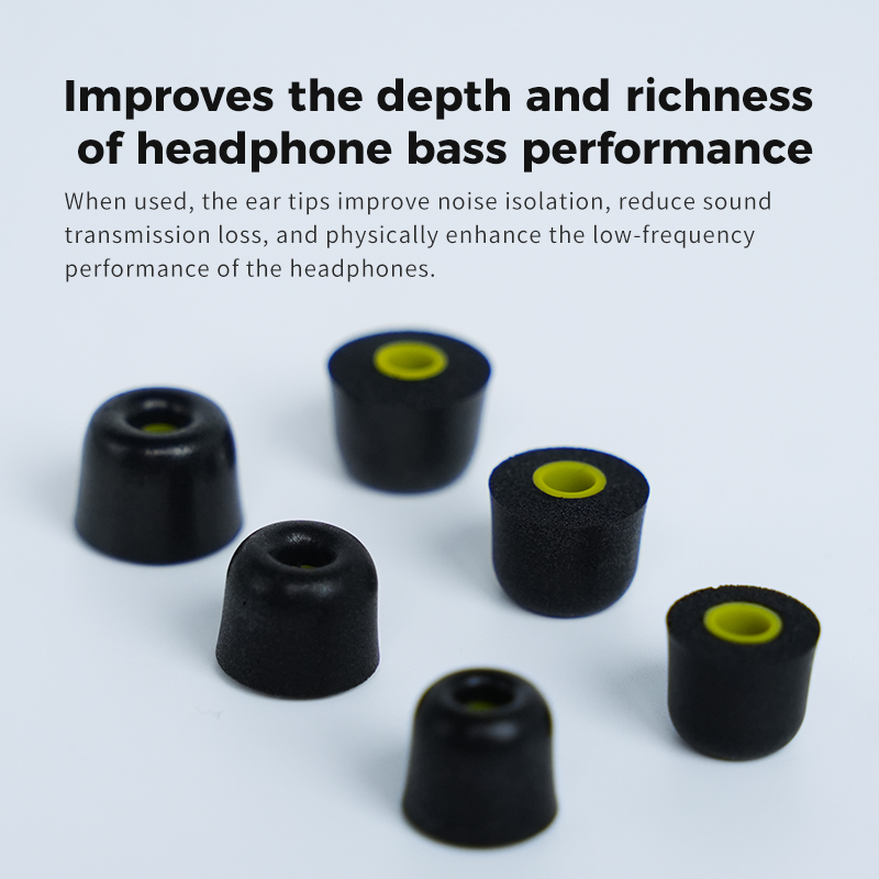 GK-TB 3 ペア (6 個) ノイズ分離快適なメモリーフ - Earphone Foam Tip のレビューと価格