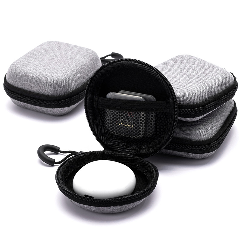 新しいポータブル耐衝撃ヘッドフォンケースイヤホンバッグヘッド - Headphone Case Hard のレビューと価格