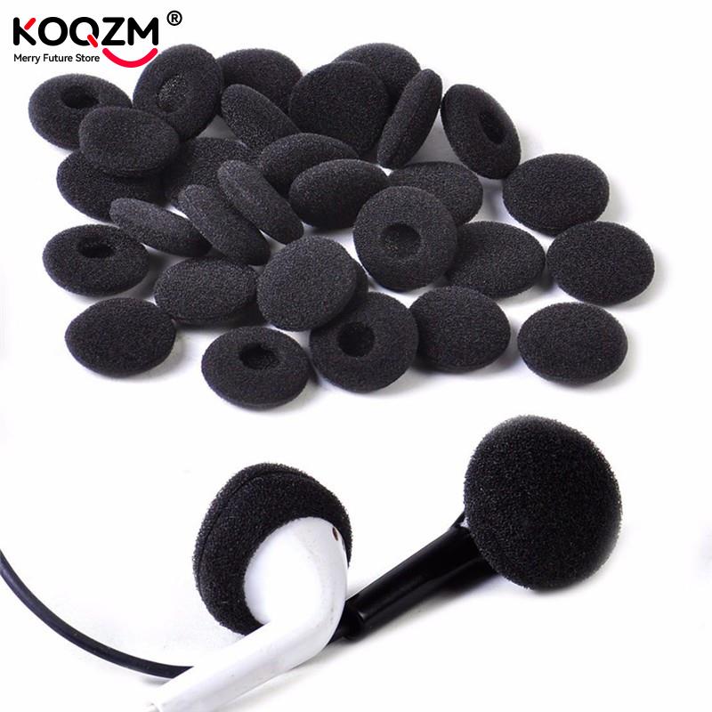 30 個スポンジはヒント黒ソフトフォームインナーイヤーヘッド - Earphone Foam Tip のレビューと価格