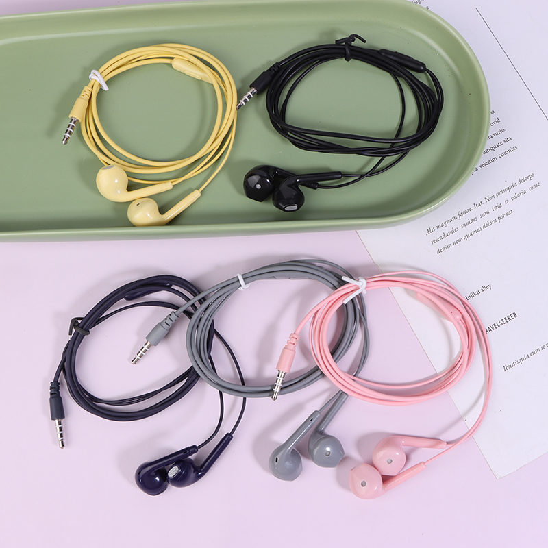 マイク内蔵の有線スーパーベースヘッドフォン,ノイズキャンセリ - Wired Earphone Mic のレビューと価格
