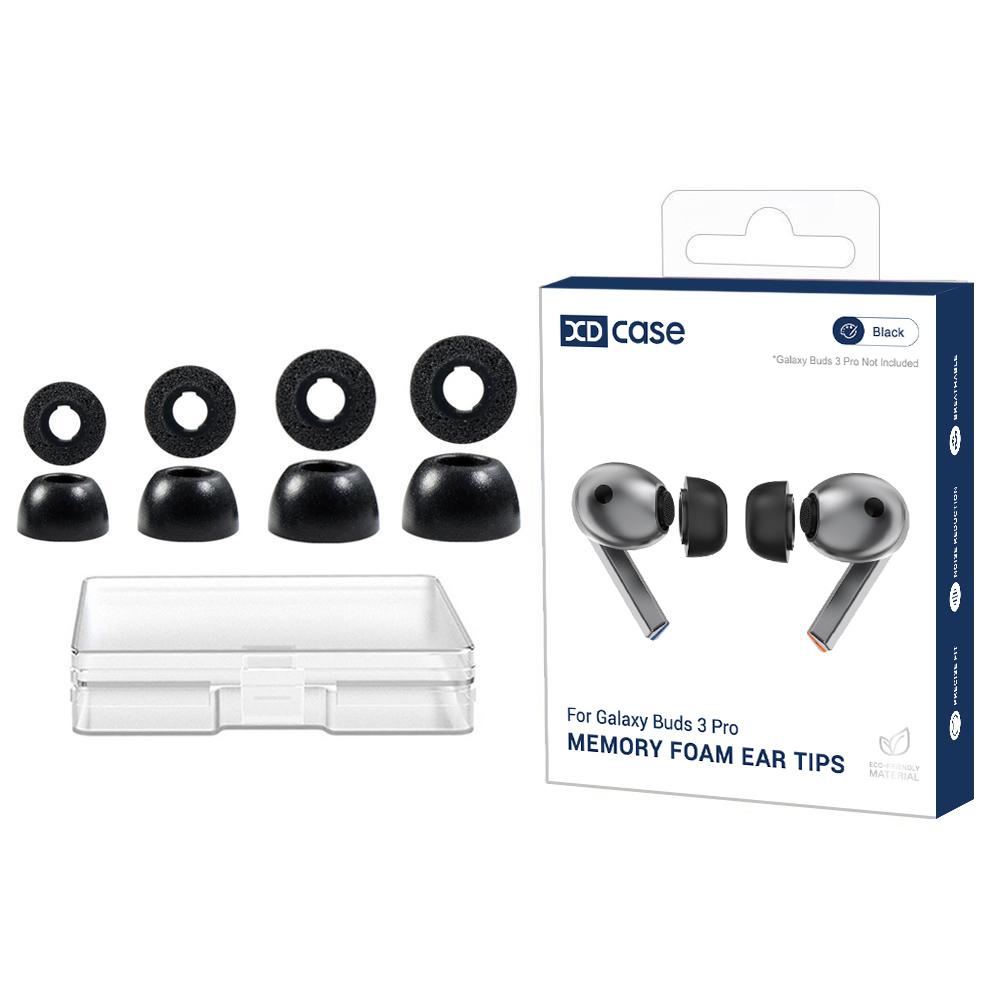 XDcase 4ペア交換用メモリーフォームイヤーチップ Sa - Earphone Foam Tip のレビューと価格