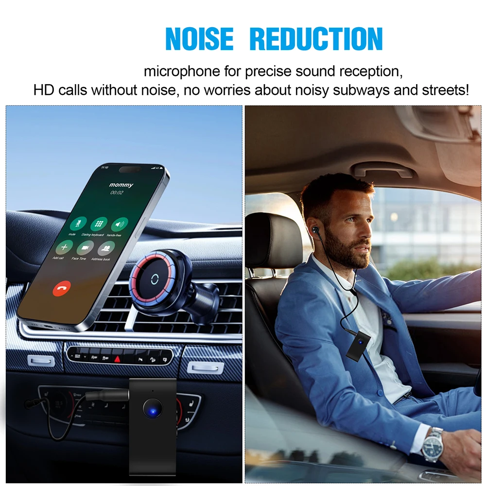 ワイヤレスオーディオアダプター 3.5mm レシーバー ノイ - Bluetooth Adapter Receiver のレビューと価格