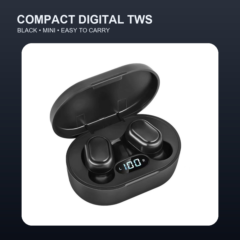 デジタルディスプレイ搭載TWS Bluetooth 5.0ワ - Earbuds Charging Case のレビューと価格