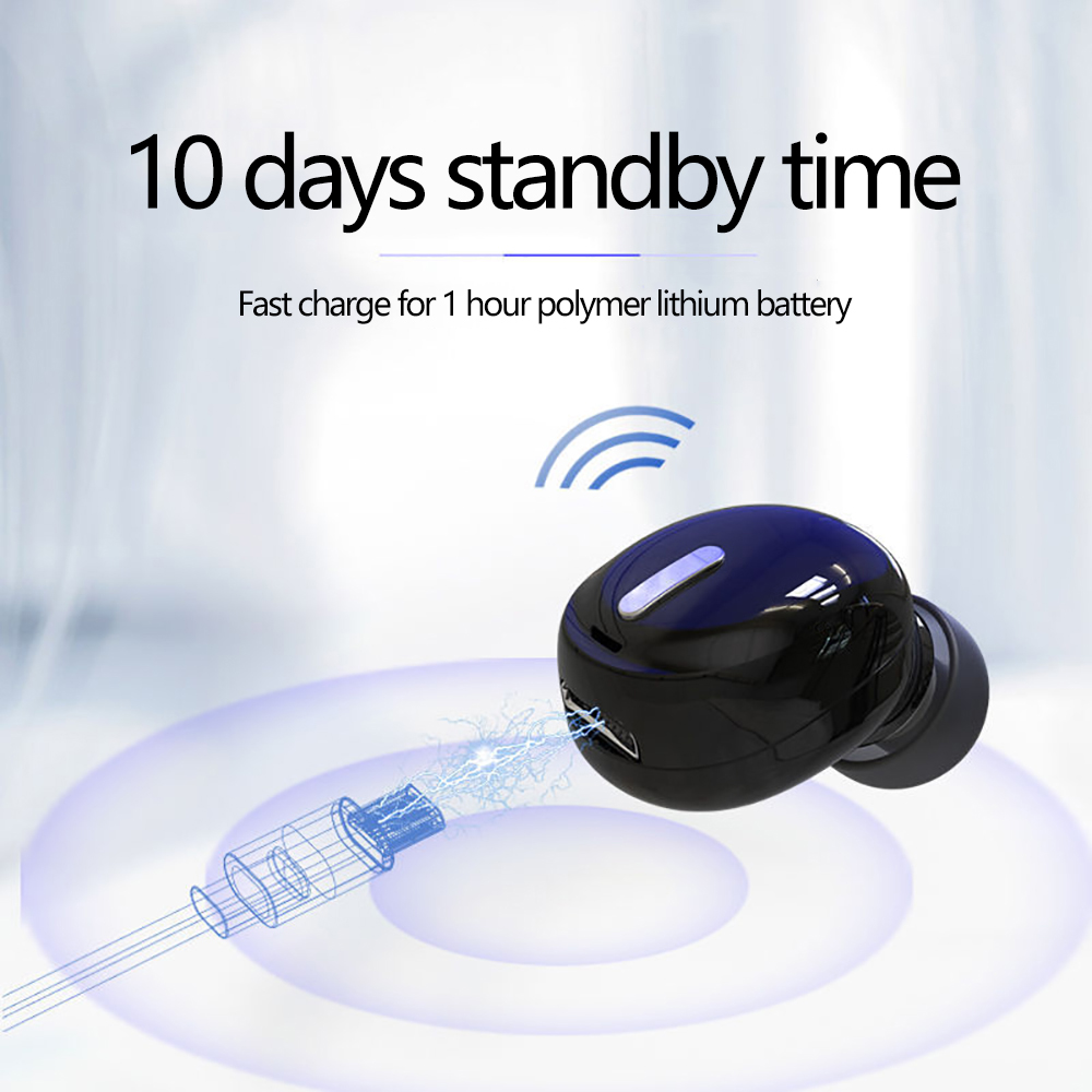 X9 ワイヤレスイヤホン Bluetooth 互換 5.0  - Bluetooth Headset On Ear のレビューと価格