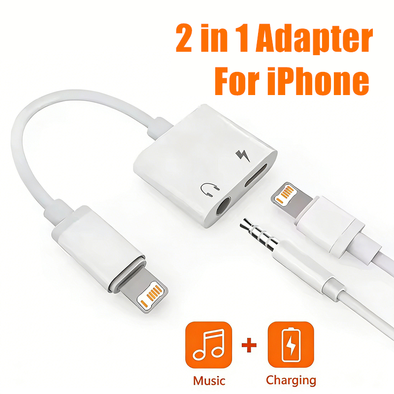 iPhone 11/12/13/14 Pro Max/X/X - Earphone Splitter Jack のレビューと価格