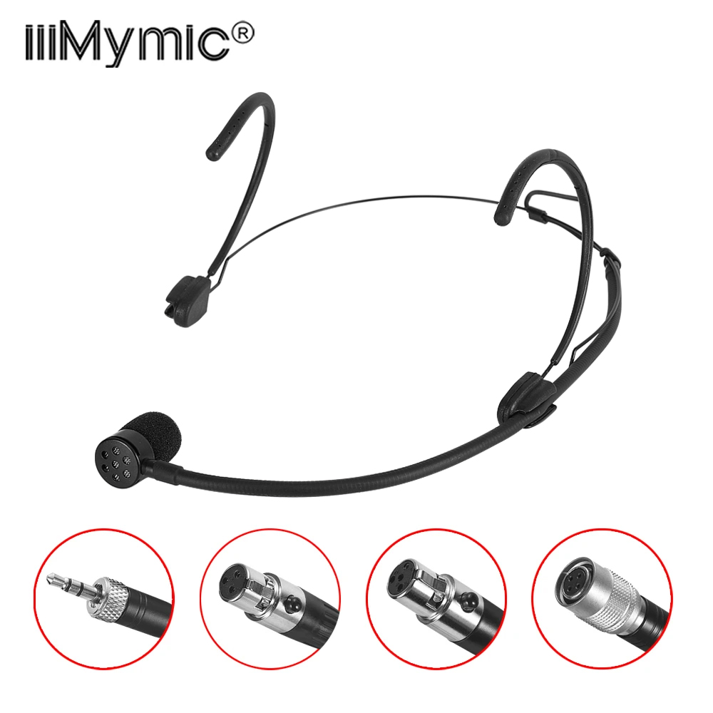 Iiimymic 単一指向性ブラックヘッドセットマイク Sh - Audiophile Headphone Wired のレビューと価格